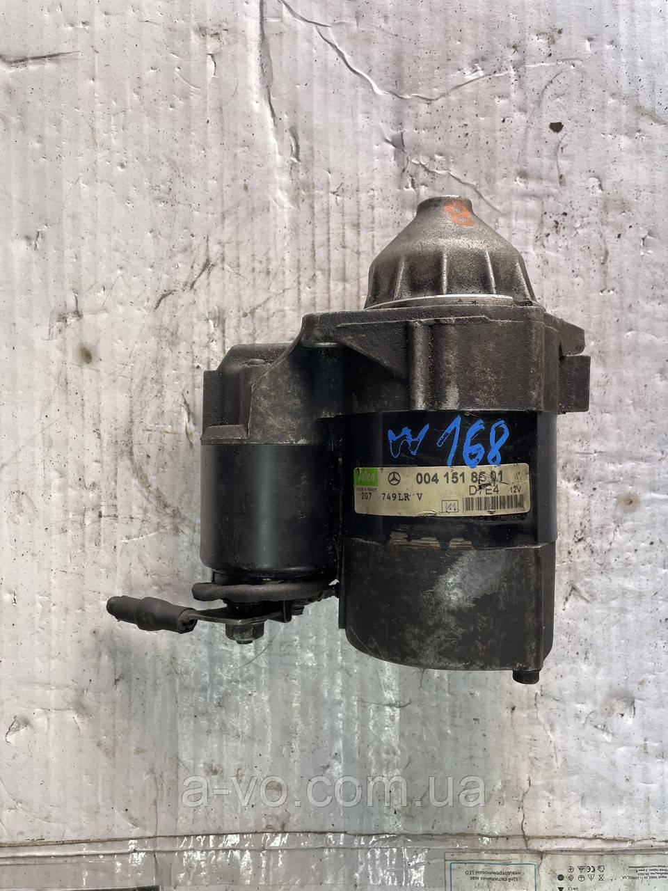 Стартер для Mercedes-Benz W168, 0041518501, 8зуб, фото 1