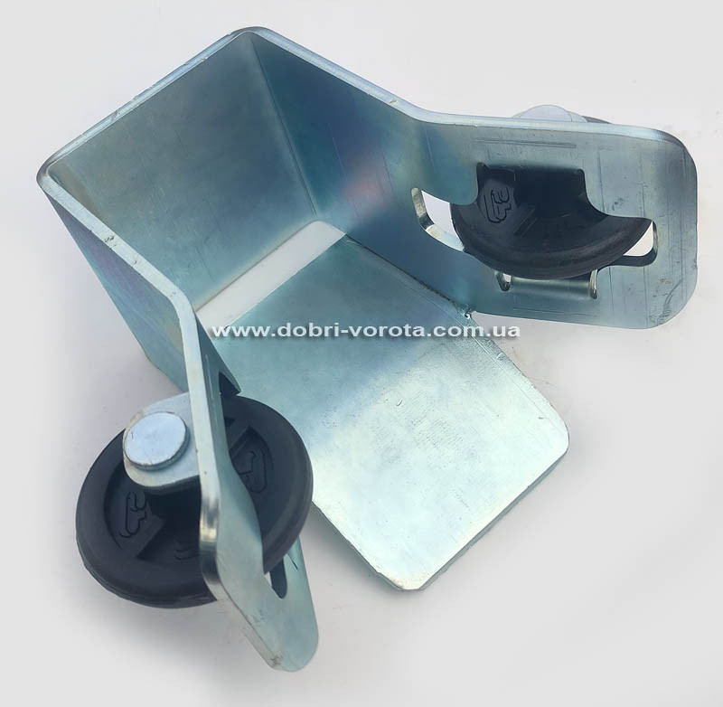 Уловлювач для відкатних воріт з роликами Уловлювач для відкатних воріт з роликами