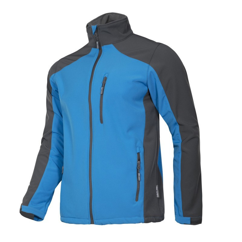 Куртка Lahti Pro SOFT-SHELL 40901 М Сіро-синя