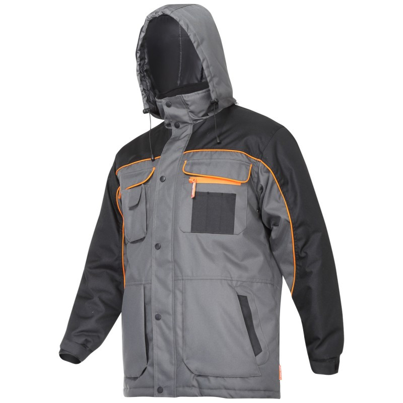 Куртка зимова Lahti Pro 40929 3XL Сіро-чорна