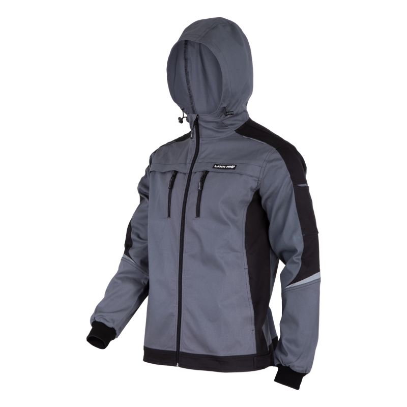 Куртка Lahti Pro Slim-Fit 40418 2XL Чорно-сіра