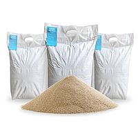 Песок 75 кг для пескоструя. Кварцевый. Фракция 0,1мм - 0,4мм