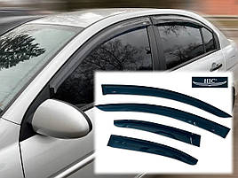 Дефлекторы окон (ветровики) Volkswagen Jetta/Bora - 4 1998-2005 Sedan 4шт (HIC)