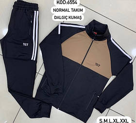 Спортивний костюм-двійка для чоловіків оптом, S-2XL рр.,  арт. Nk-6554-5