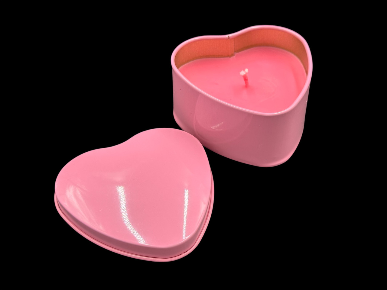 Аромасвічка Світло рожеве сердечко. Любовне закляття., фото 1