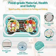 Годівля для собак із захистом від задухи з силіконовим килимком Henry & Cary Pets Миска для повільної подачі їжі, фото 4