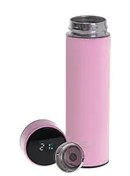 Термос Adler AD 4506bk LED рожевий 473мл зі світлодіодним сенсорним дисплеєм