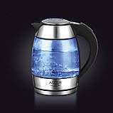 Чайник електричний скляний Adler AD 1246 1.8 л, фото 2