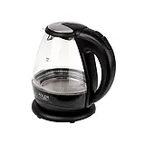 Чайник скляний Adler AD 1224 1.5 л Black, фото 4