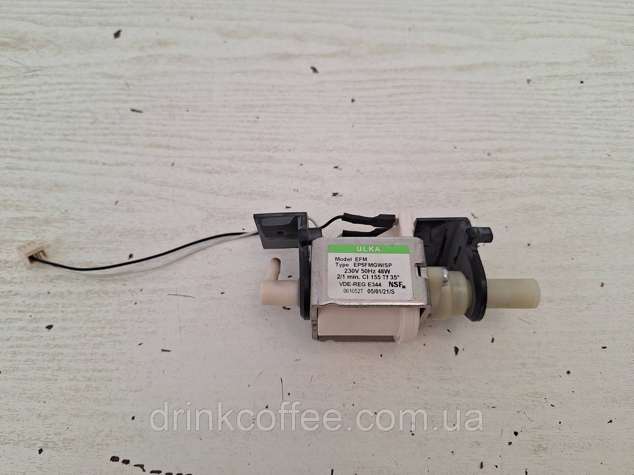 Насос помпа EMF ULKA EP5FMGW/SP 230V 50Hz 48 W для кавомашини SAECO PicoBaristo Deluxe SM5570_4 б/у