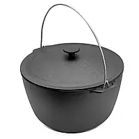 Казан чавунний туристичний 12 л