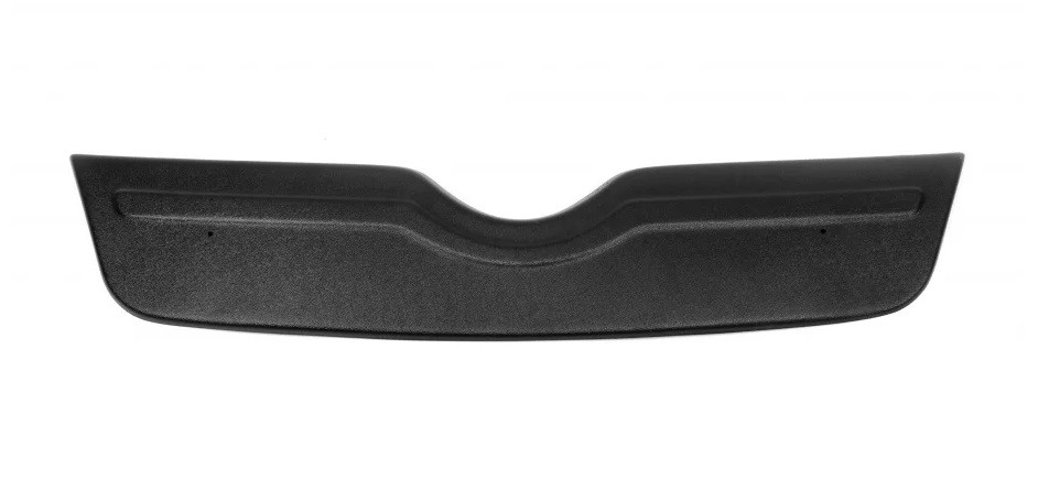 Зимова накладка на Skoda Fabia 2 2009-2014 Шкода Фабія (Верхня матова на решітку з кріпленнями), фото 1