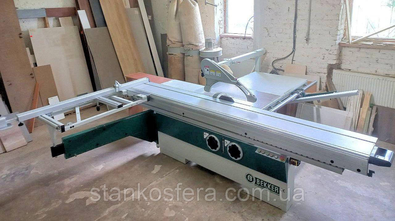 Форматний верстат Bekker 405M бу 2013р. для розкрою ДСтП, MDF