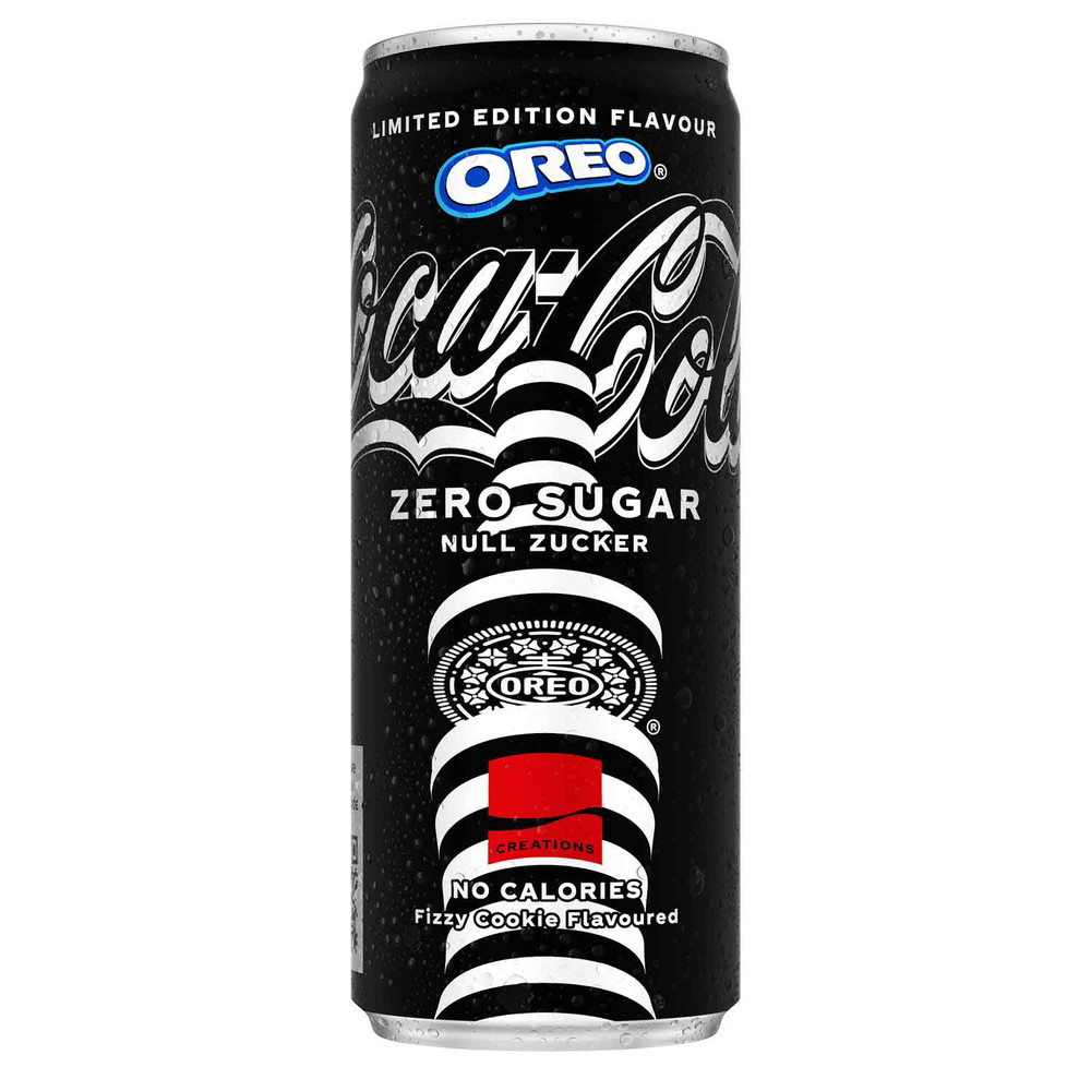 Coca-Cola Oreo Zero Sugar Зі смаком печива 250ml