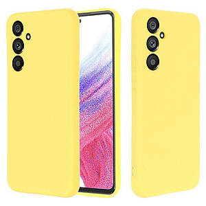 Чохол Silicone Case Samsung Galaxy A54 Жовтий