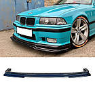 BMW E36 губа на М бампер GT стиля справжній карбон БМВ Е36 накладка ГТ на передній М3 бампер