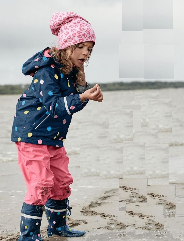 Розкішна дитяча куртка на флісі, дощовик, вітровка від tcm tchibo (Чібо), Німеччина, 86-92 см, фото 1