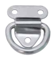 Напівкільце відкидне з кріпленням, арт. 8579208, неіржавка сталь А2, 8 мм, фото 1