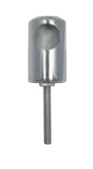 Стійка поручня, "глуша", арт. 87024022, неіржавка сталь А4, 22 мм, фото 1