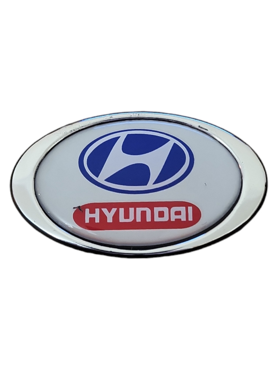 Значок емблема на капот, багажник Hyundai Хендай 71х42мм УЦІНКА!