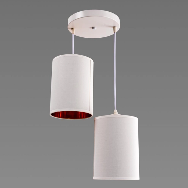 Люстра Sirius Vitrolless S6340-2 FGD+WT Е27