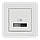 USB розетка А+С, 3 А, 45 Вт, біла, фото 4
