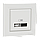 USB розетка А+С, 3 А, 45 Вт, біла, фото 5