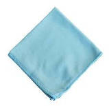 Cерветка мікрофібра для скла (40х30) блакитна Vitol, фото 2