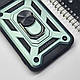 Протиударний чохол зі шторокою та кільцем для Poco M4 Pro 4G (Зелений) / на поко м4 про - фото 4 - id-p2342251949