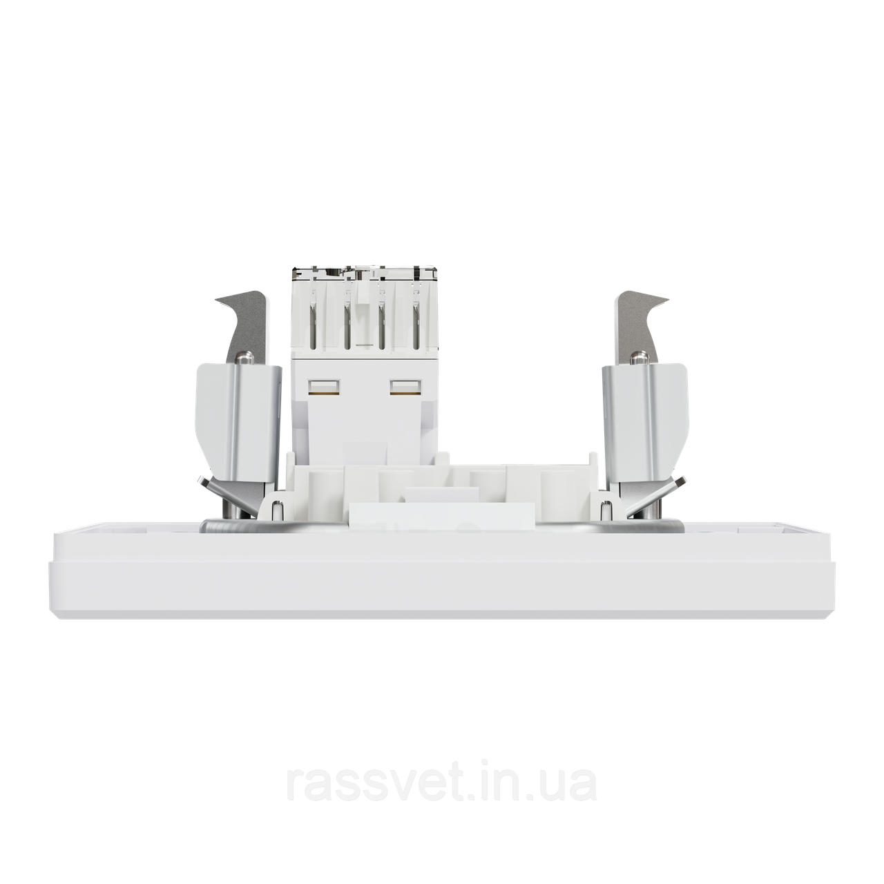 РОЗЕТКА КОМП'ЮТЕРНА RJ45 UTP КАТ. 5Е БІЛА ASFORA