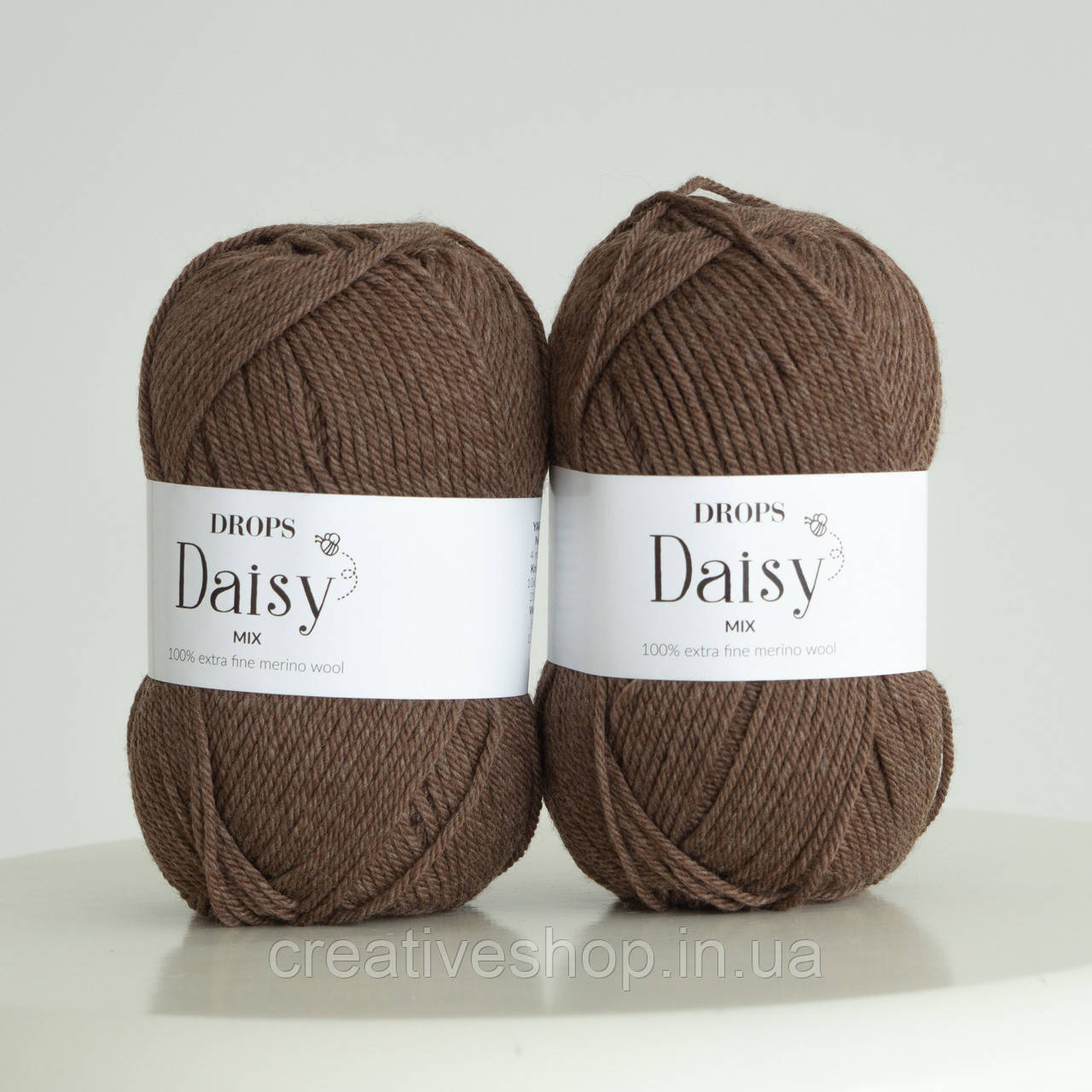 Пряжа Drops Daisy Mix (колір 14 brown), фото 1
