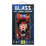 Захисне скло Premium Glass 9D для VivoY20/Y21 Black, фото 5