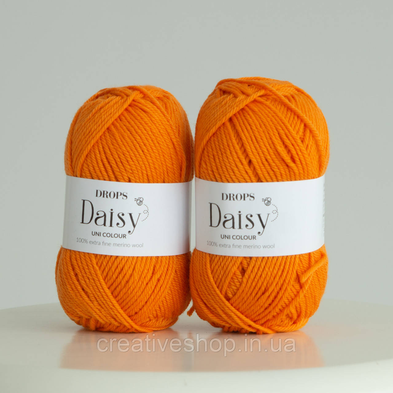 Пряжа Drops Daisy Uni (колір 23 orange)