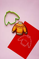 3D форми-вирубки для пряників "Светр 3"