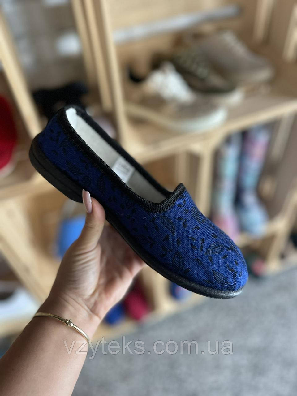 Туфлі домашні жіночі Трикотаж Літма, фото 1