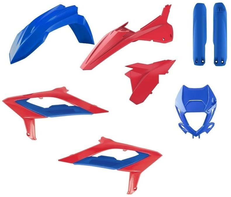 Мотопластик Polisport Enduro kit - Beta (23-) червоний/синій, Beta