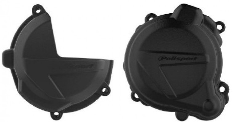 Комплект захисту Polisport Clutch & Ignition Cover - Beta чорний