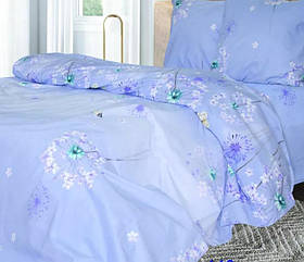 Комплект постільної білизни кольоровий полуторний бязь голд