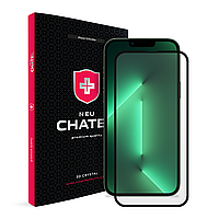 Захисне скло Chatel для iPhone 13 Pro Max/14 Plus з сіточкою на динамік скло айфон 13 про макс/14 плюс