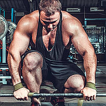 Плакат "Бодібілдер зі штангою", 40×60см, фото 2