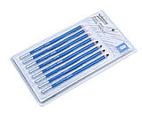 Набір білих та чорних пастельних олівців Worison 8 штук, фото 3