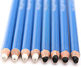 Набір білих та чорних пастельних олівців Worison 8 штук, фото 7