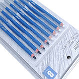 Набір білих та чорних пастельних олівців Worison 8 штук, фото 10