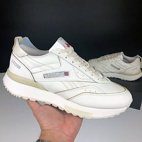 Жіночі кросівки Reebok LX2200 шкіряні молодіжні легкий бежеві