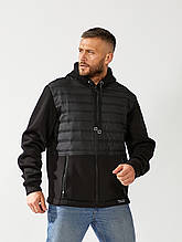 Тепла кофта на блискавці Чорний