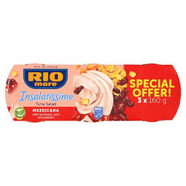 Тунець Rio Mare салатний мексиканський 3x160g