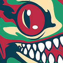 Плакат "Варкрафт, Мурлок, Warcraft, Murlok, Tide Hunter", 60×43см, фото 2