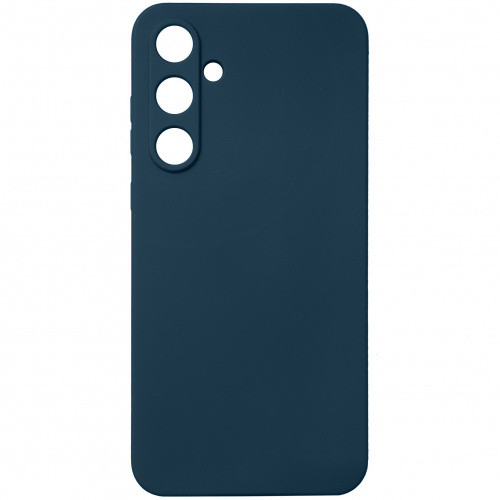 Чохол Soft Silicone Case Full для Samsung A556 Galaxy A55 5G (Темно-синій)