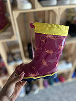 Чоботи гумові дитячі з надставкою 23-26 Літма