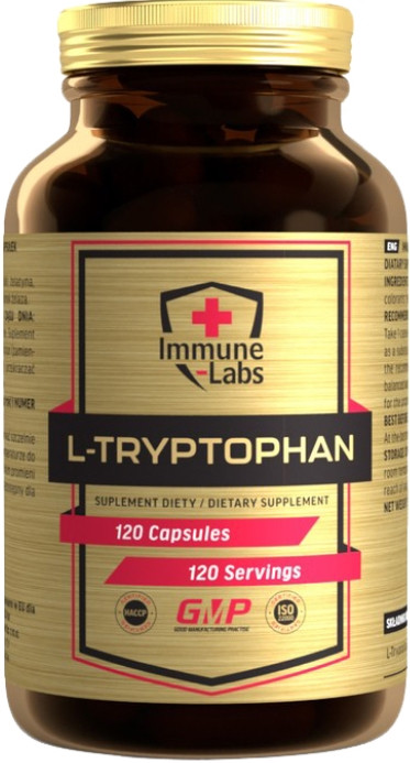 Триптофан Immune Labs L-Tryptophan 500 mg 120 капс